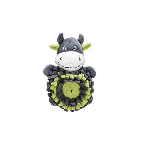 BZ jucarie din plus pentru caine Hide and Seek Cow