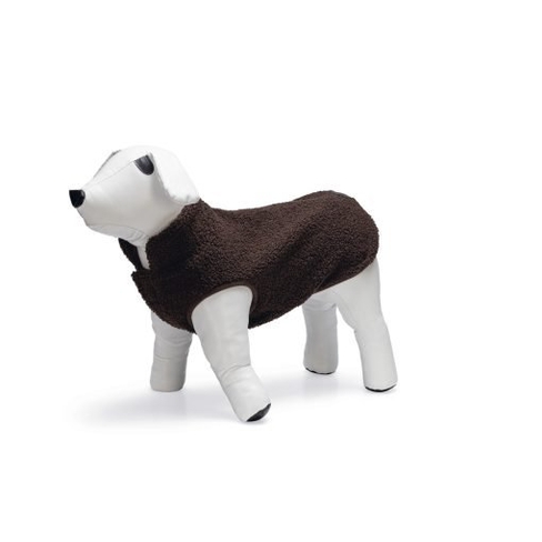 Designed by Lotte Madeleine Brown – pulover călduros pentru câini din material Teddy