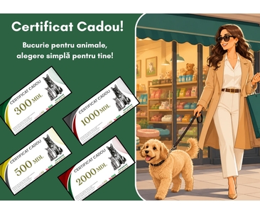 Certificatul Cadou  – Cadoul Perfect pentru Iubitorii de Animale