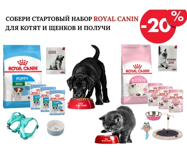 Creează Kitul de Start Royal Canin și primește 20% reducere!