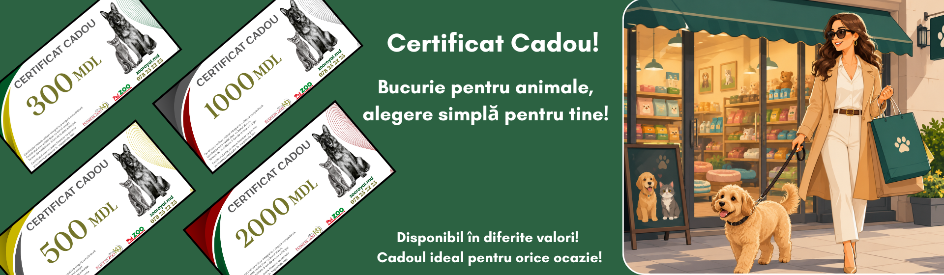 Certificat cadou