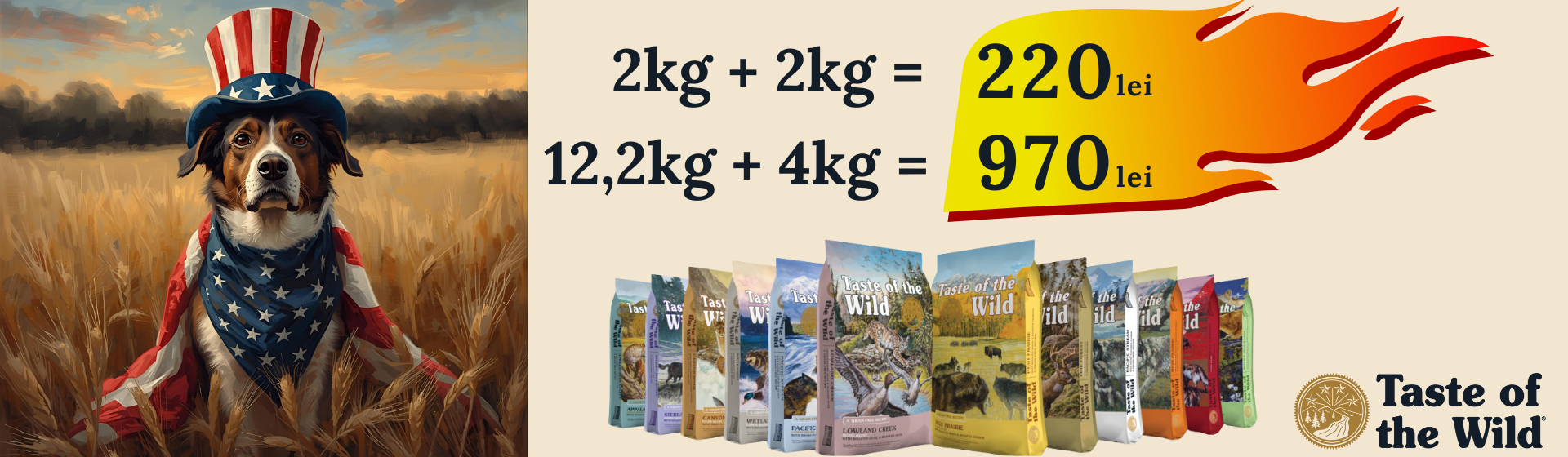 TASTE OF THE WILD 2+2